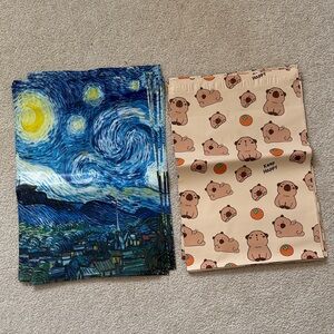Mixed polymailer shipping bags 10x13